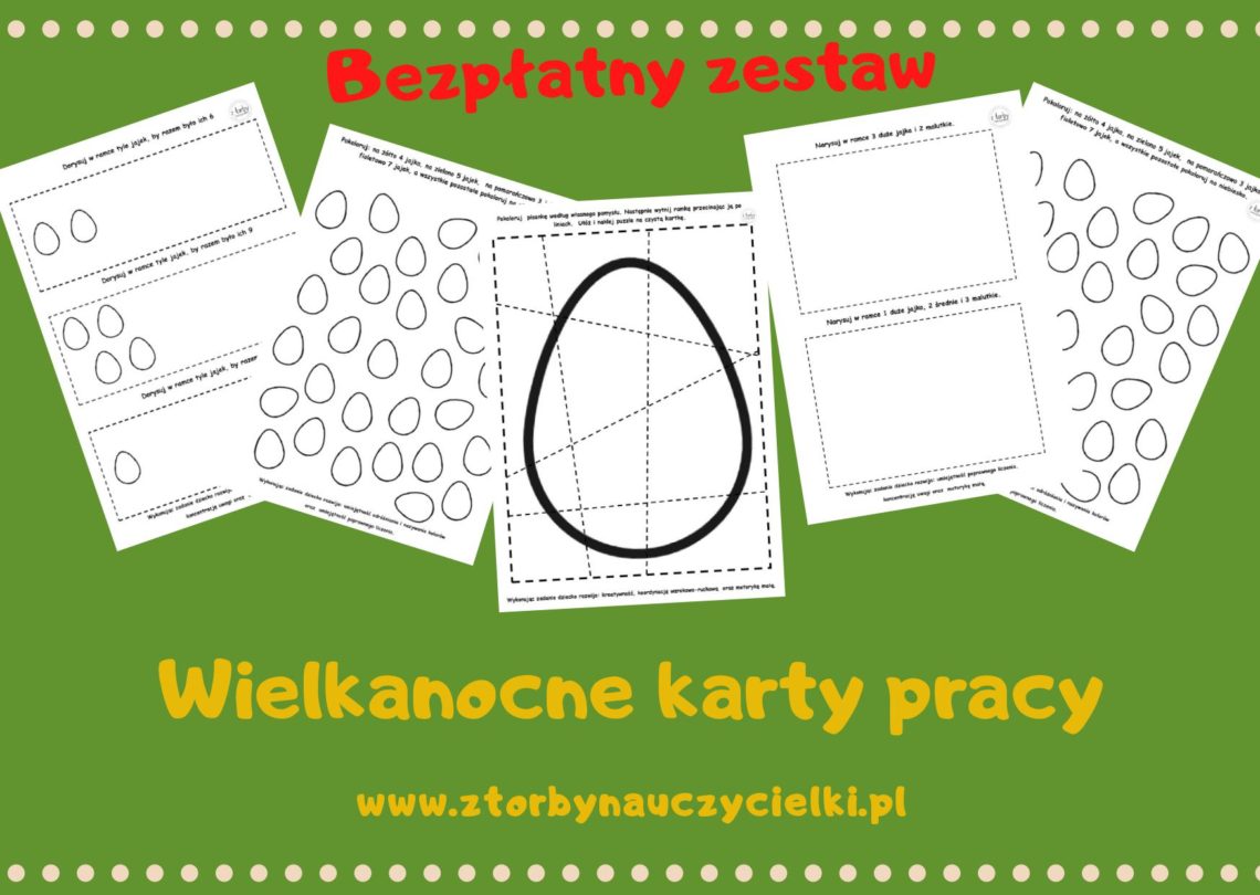 Wielkanocne Karty Pracy Ztorbynauczycielki